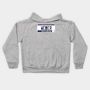 South Carolina custom Weber grill vanity License plate Kids Hoodie